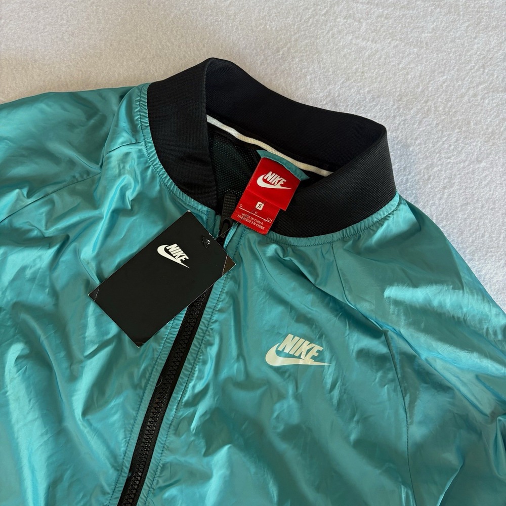 NIKE Sportswear Men's S Blue Lacquer 924517-416 Varsity Windbreaker Jacket NWT